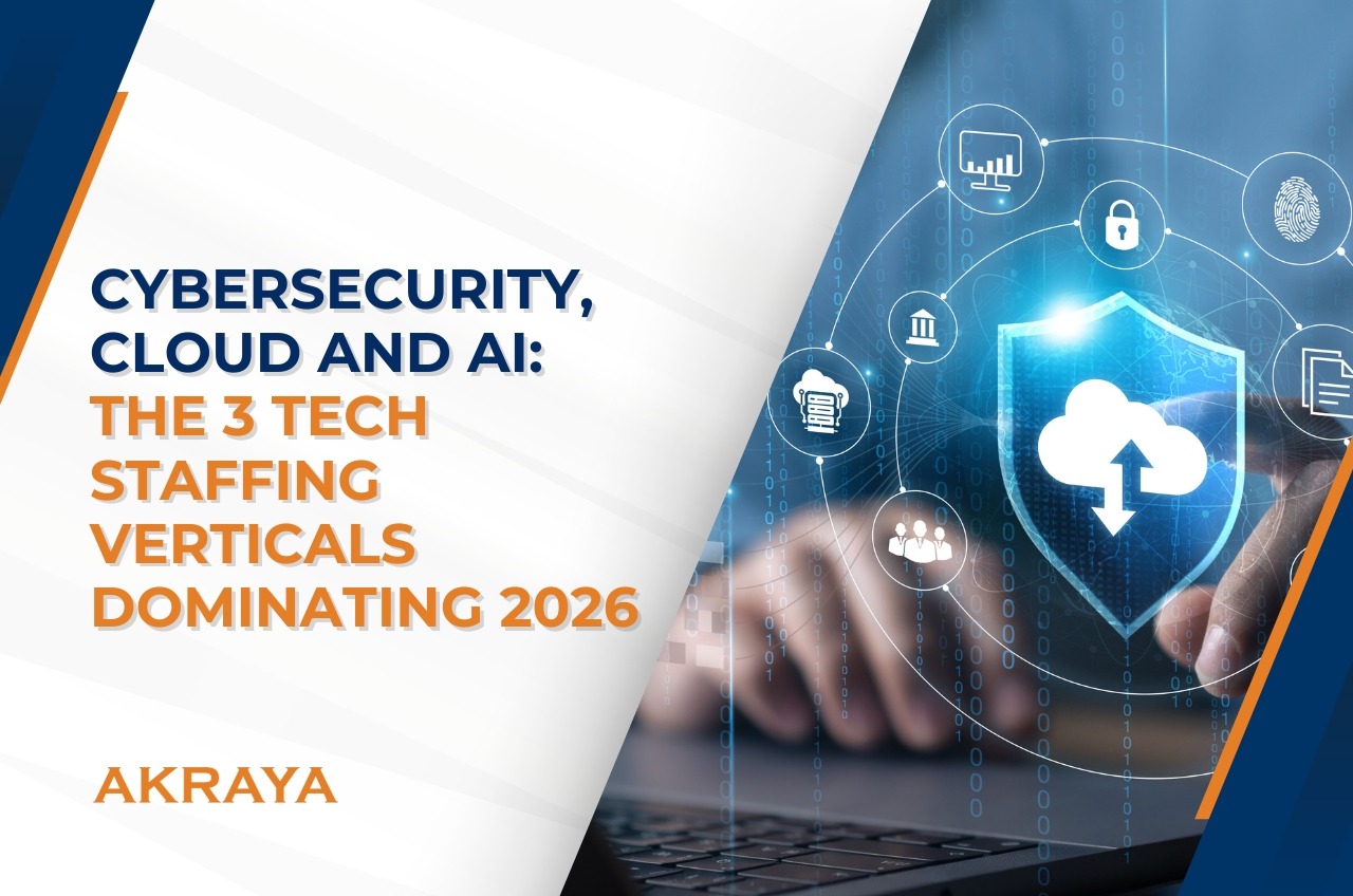 Cybersecurity, Cloud, and AI: The 3 Tech Staffing Verticals Dominating 2026