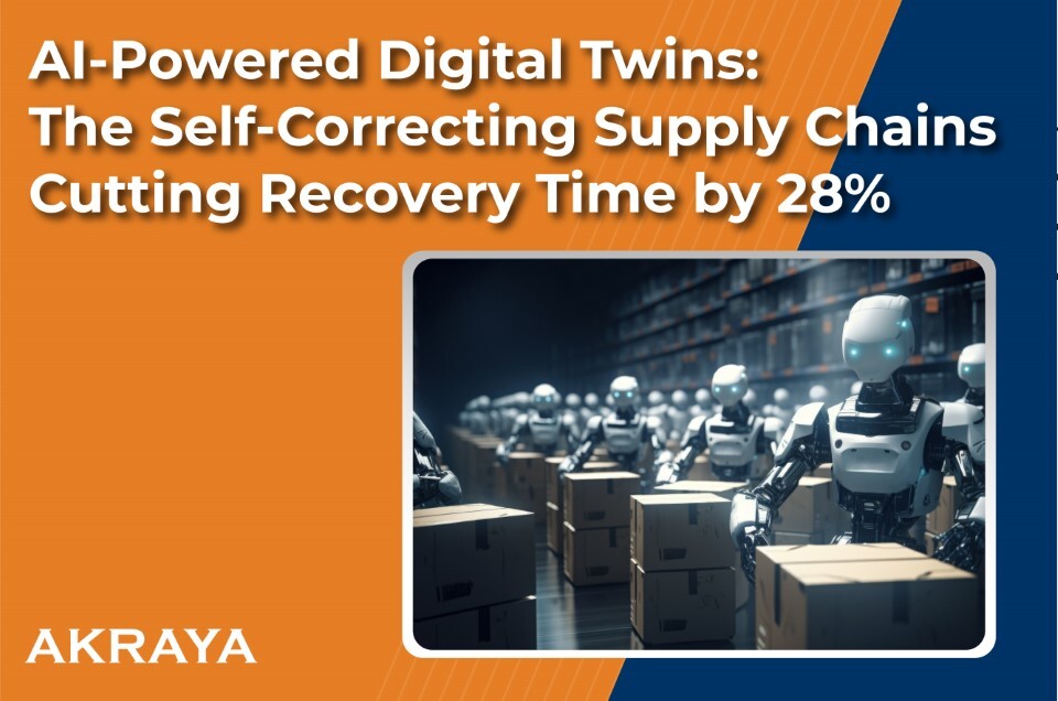 AI Powered Digital Twins: The Self-Correcting Supply Chains Cutting Recovery Time by 28 Percent