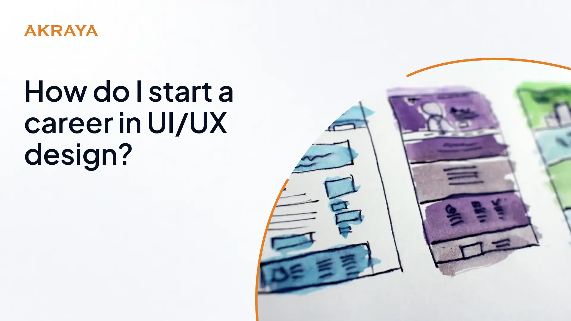 How do I start a career in UI/UX design?