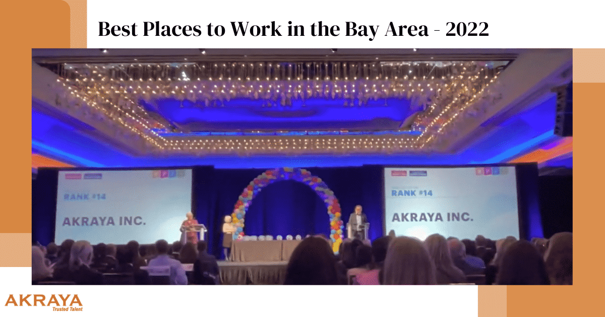 2022 – Best Places to Work in SF Bay Area