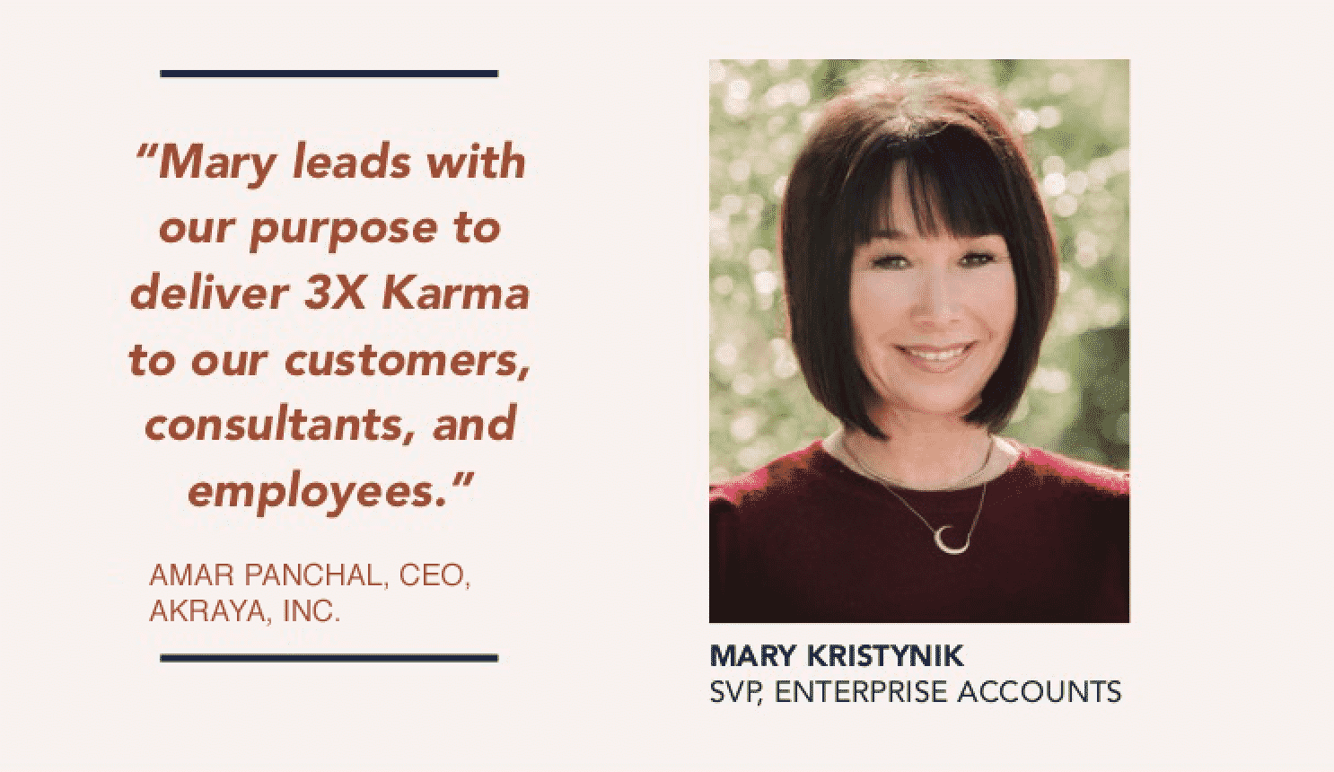 Mary Kristynik, SVP, Enterprise Accounts, Named as a Central Texas Profiles in Power