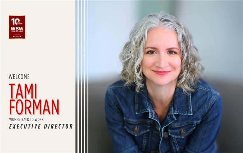 Big News: Tami Forman Joins Women Back to Work