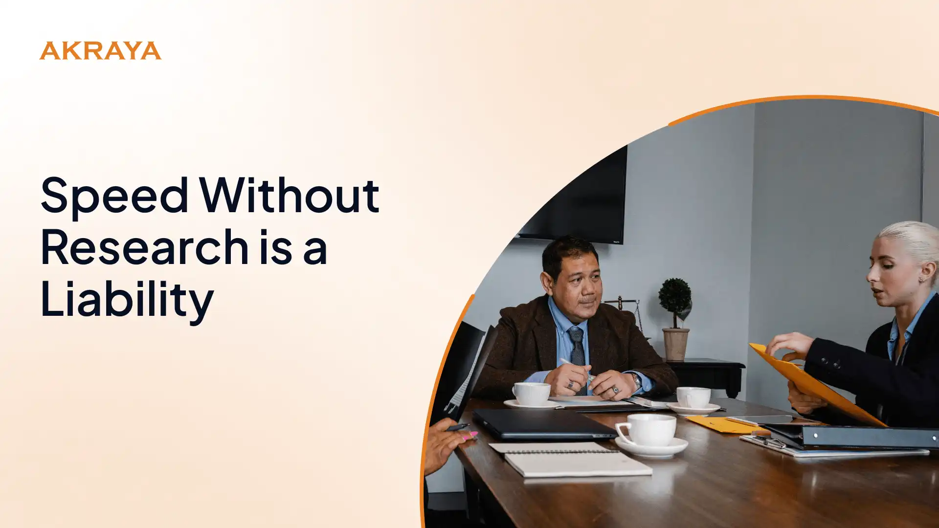 Speed Without Research is a Liability, Not An Advantage