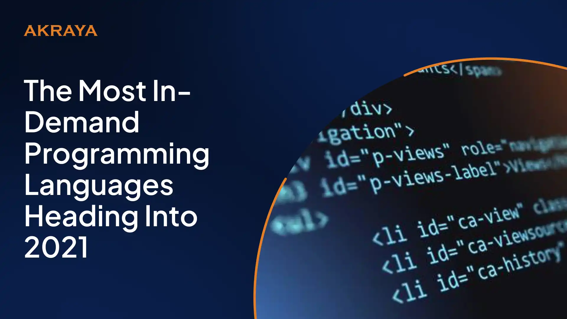 The Most In-Demand Programming Languages Heading Into 2021