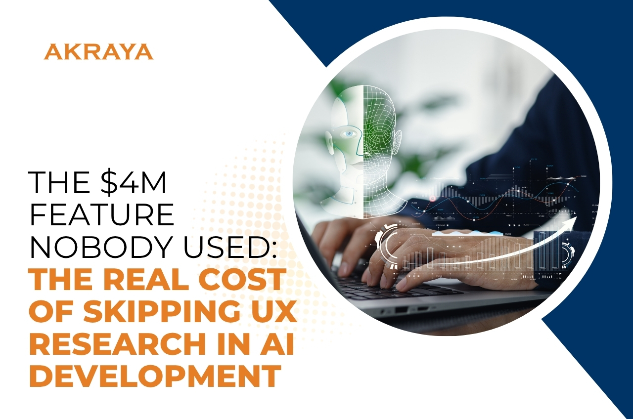 The $4M Feature Nobody Used: The Real Cost of Skipping UX Research in AI Development