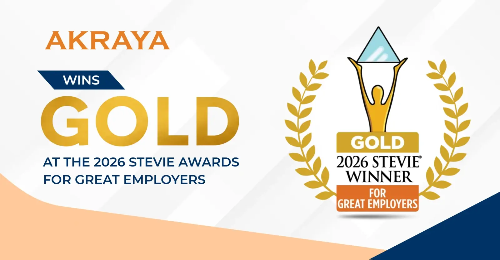 Akraya Wins Gold at the 2026 Stevie® Awards for Great Employers
